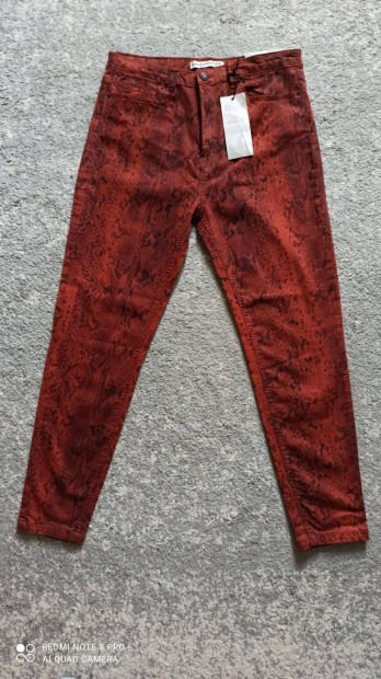 Stradivarius barna kgymints skinny extra magas derek farmer 44-es