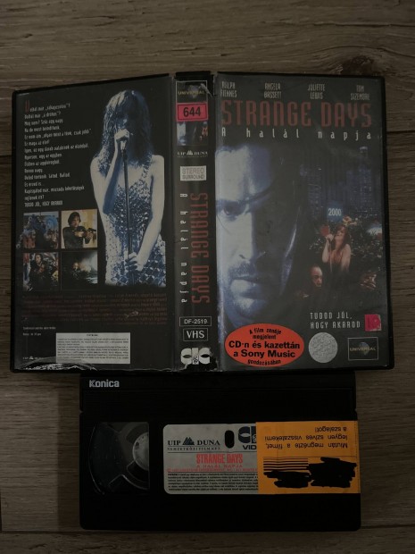 Strange days a hall napja vhs 