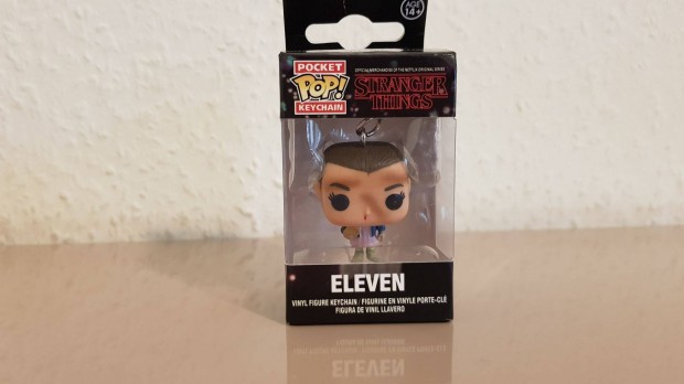 Stranger Things Eleven 11 kulcstart POP dobozzal j szmlval