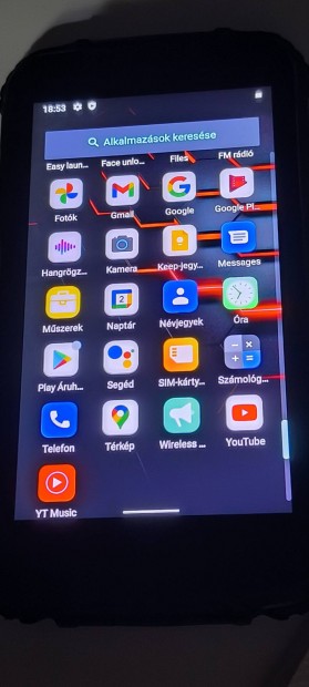 Strapa telefon 5 colos kijelz Android 11