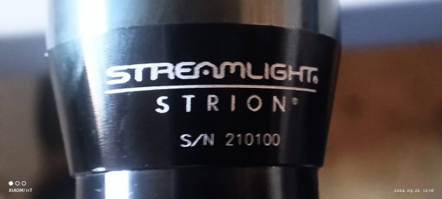 Streamlight Strion s/n 210100. Posta 