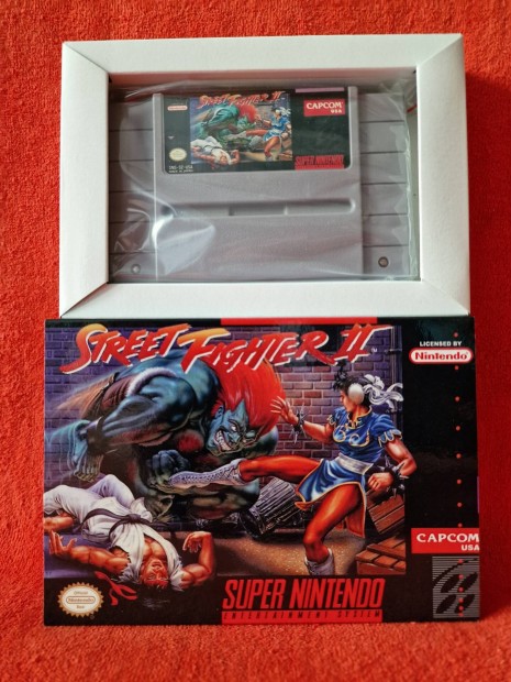 Street Fighter II. NTSC USA Super Nintendo jtk SNES