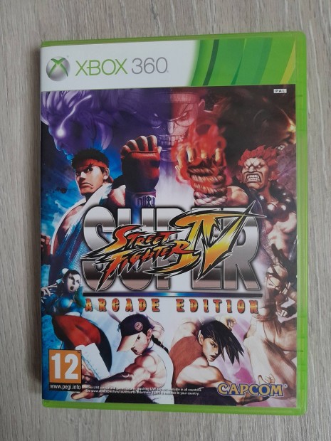 Street Fighter IV 4 Arcade Edition Xbox 360 jtk - Ritka!