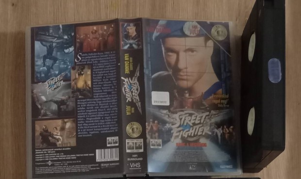 Street Fighter - Harc a vgskig - akci vhs - Van Damme