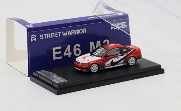 Street Warrior BMW E46 Nike j 1:64 aut modell