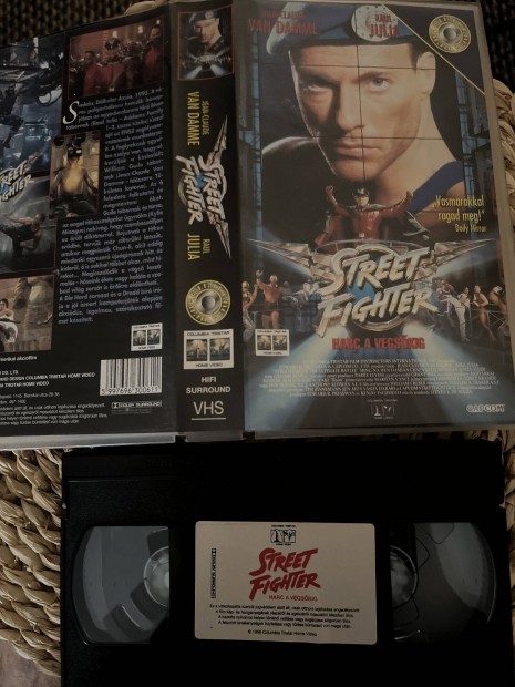 Street fighter vhs