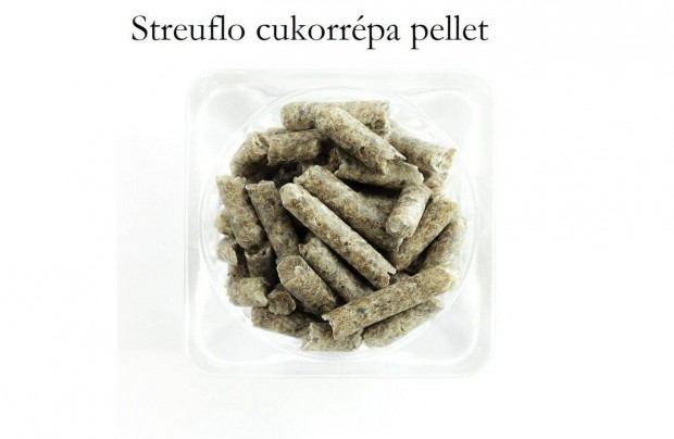 Streuflo cukorrpa pellet