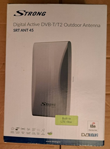 Strong Ant 45 kltri antenna, DVB T/T2 vtelhez Nykldhzn elad