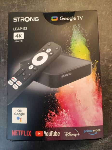Strong Leap-S3 2/16GB Android TV okost box media player 