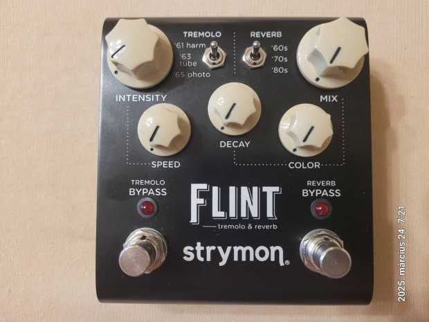 Strymon Flint visszhang s tremol gitr effekt
