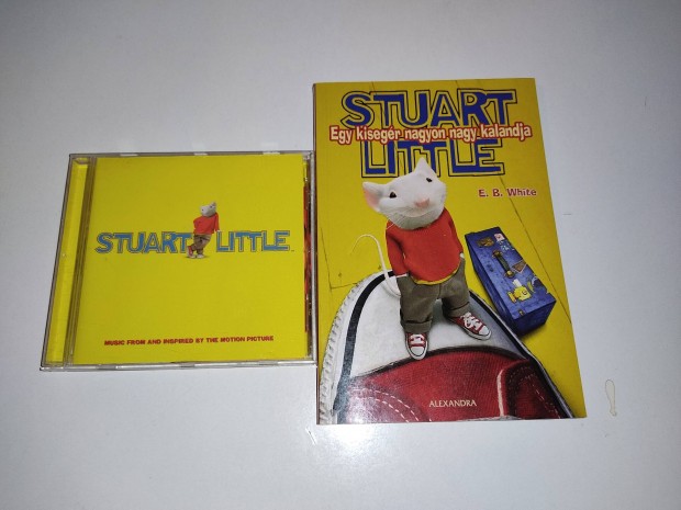 Stuart Little Soundtrack CD + knyv egyben