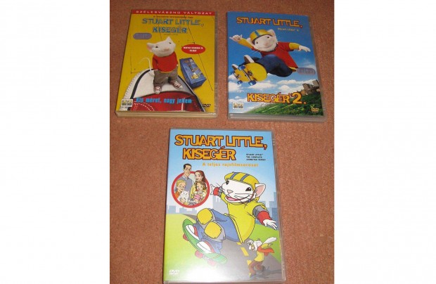 Stuart Little kisegr DVD csomag