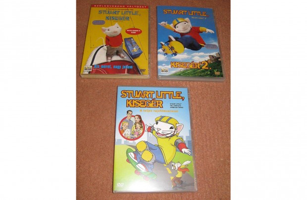 Stuart Little kisegr DVD csomag