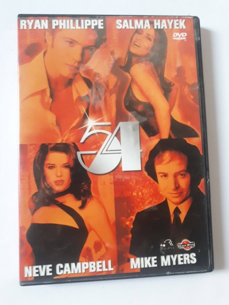 Studio 54 DVD (Ryan Phillippe, Salma Hayek, Neve Campbell, Mike Myers)