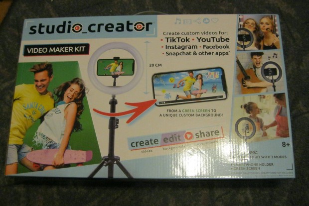 Studio Creator Video Maker Kit 3 az 1-ben