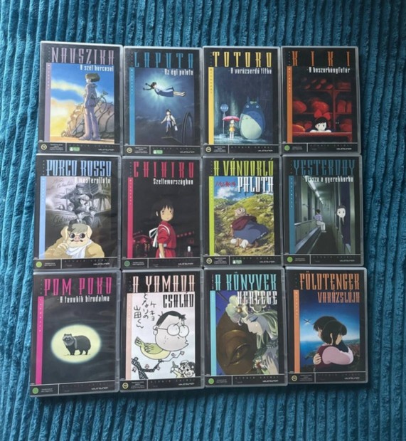 Studio Ghibli gyűjtemény 12 dvd