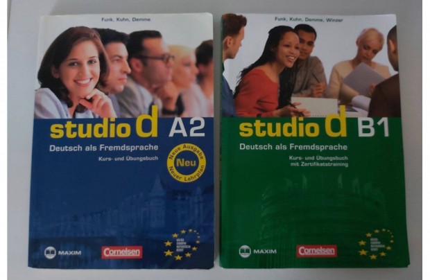 Studio d A2 + Studio d B1 Kurs- und bungsbuch mit Zertifikatstrai