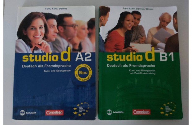 Studio d A2 + d B1 Kurs- und Übungsbuch mit Zertifikatstraining