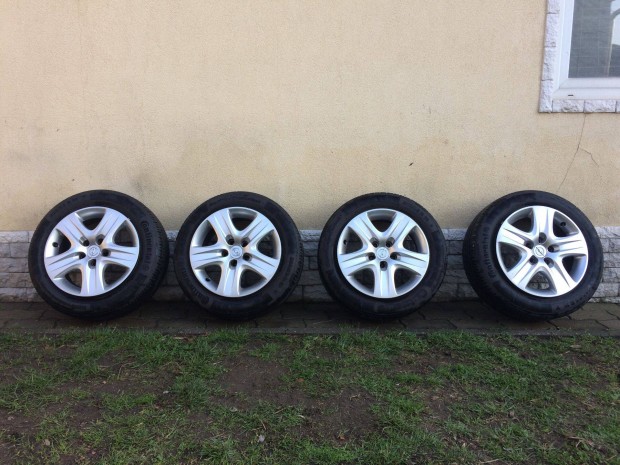 Stuktur lemezfelni R16 + gumik Opel Astra H