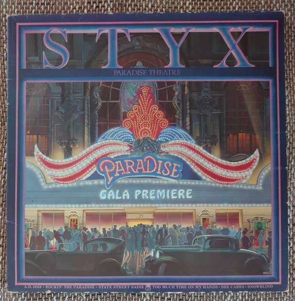 Styx - Paradise Theatre LP 