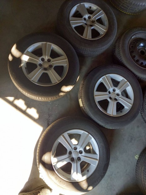 Subaru Forester 5x100-as 6.5x16" (gyri felni) alufelni, 215/65 hasz