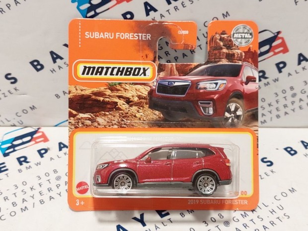 Subaru Forester (2019) - 2021 55/100 - bliszteres -  Matchbox - 1:64