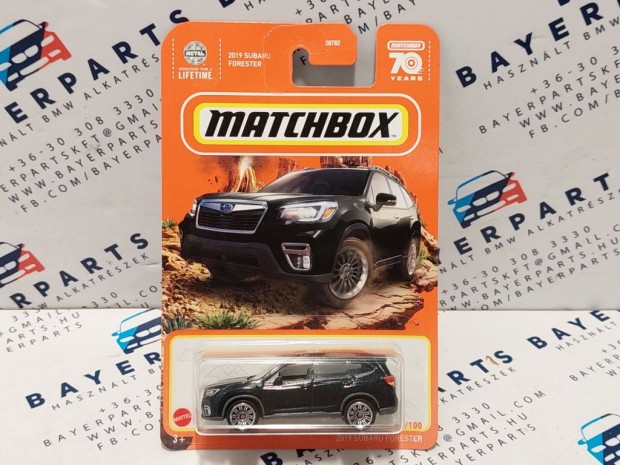 Subaru Forester (2019) - 2023 88/100 - hossz krtys -  Matchbox - 1