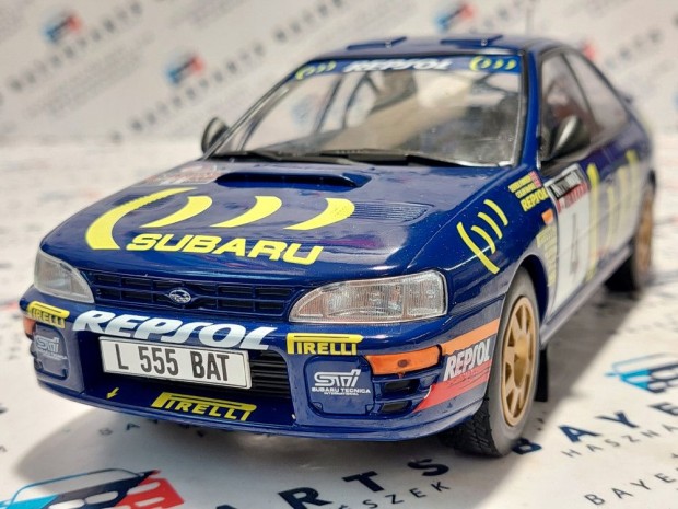 Subaru Impreza 555 #4 - Colin McRae -  Edicola - 1:18 1/18 modellaut