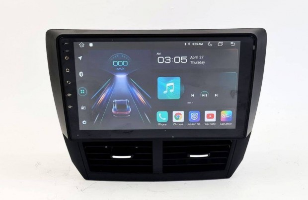 Subaru Impreza Forester Android autrdi multimdia fejegysg navi