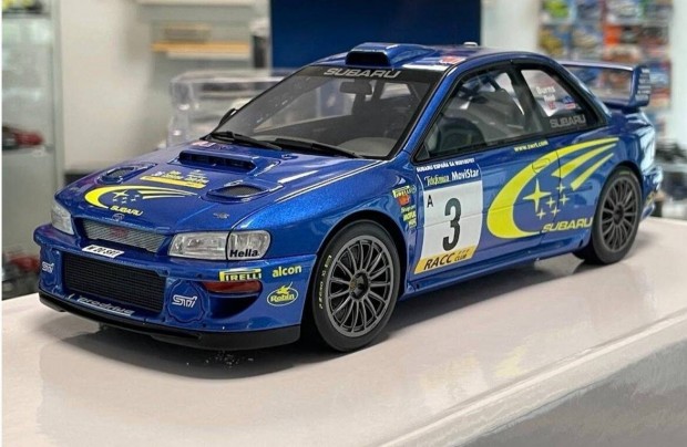 Subaru Impreza S6 WRC Wrx STi Catalunya 2000 1:18 Otto Mobile OT472