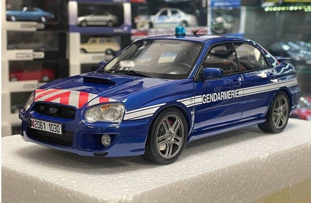 Subaru Impreza STI Wrx 2006 Gendarmerie 1:18 Otto Mobile OT948