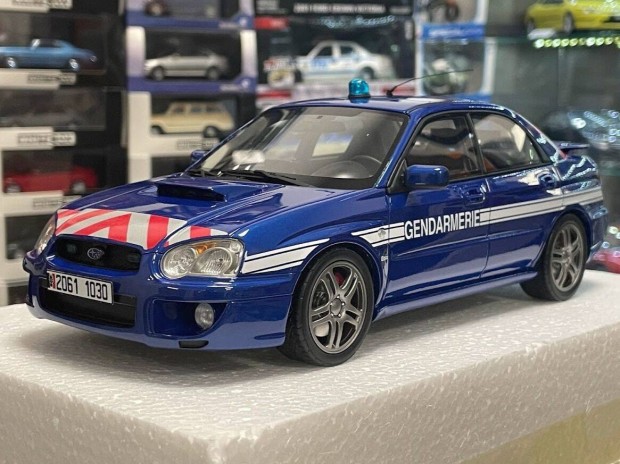 Subaru Impreza STI Wrx 2006 Gendarmerie 1:18 Otto Mobile OT948 resin