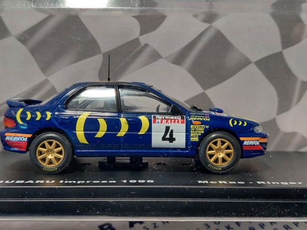 Subaru Impreza #4 - McRae - Ringer (1995) -  Edicola - 1:43
