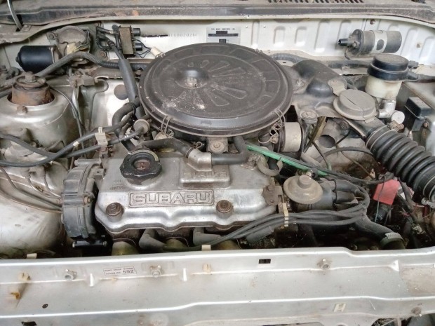 Subaru Justy motor, vlt 1984