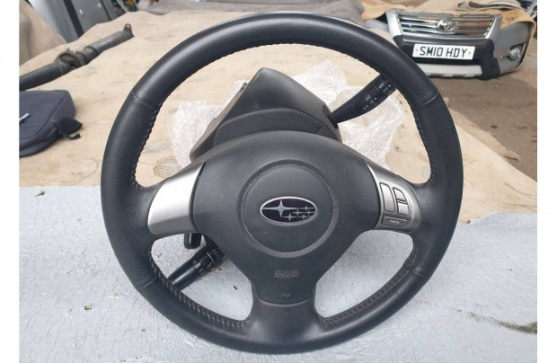 Subaru Legacy IV 4 2003-09 bőr kormány, légzsák gyújtáskapcsoló, kulcs
