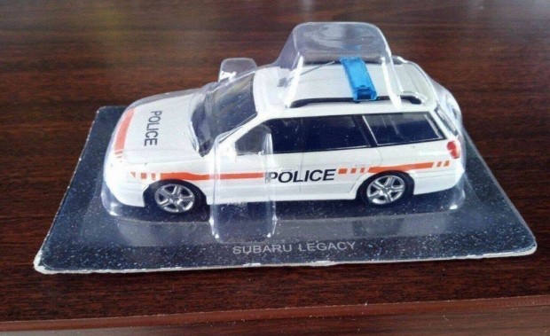 Subaru Legacy Police Switzerland kisauto modell 1/43 Elad