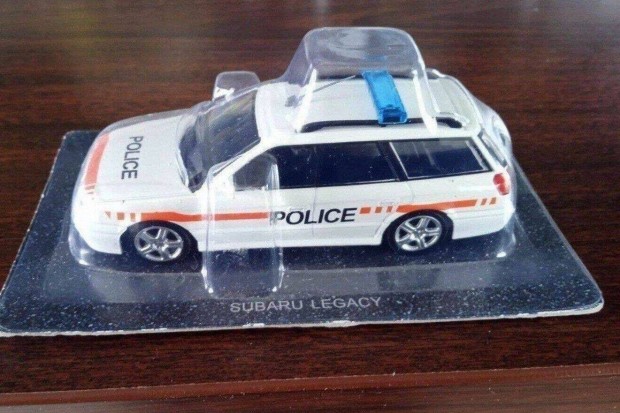 Subaru Legacy Police Switzerland kisauto modell 1/43 Elad