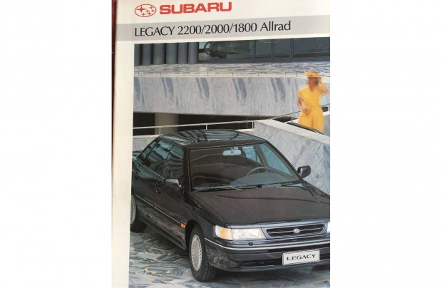 Subaru Legacy '92 prospektus