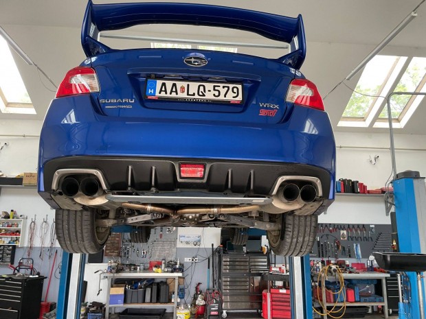 Subaru Wrx STI gyri kipufog elad!