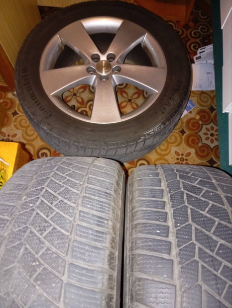 Subaru felni gumival 4db 225/55 R17 teli