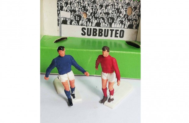 Subbuteo-Rgi manyag mini focista figurk eredeti dobozukban