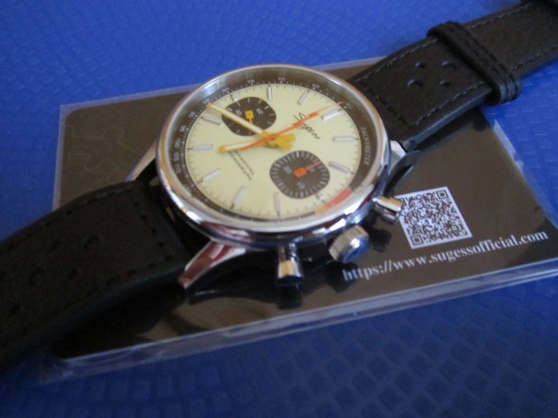 Sugess 1963 mechanikus chronograph