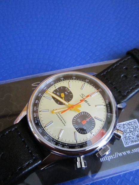 Sugess 1963 mechanikus chronograph