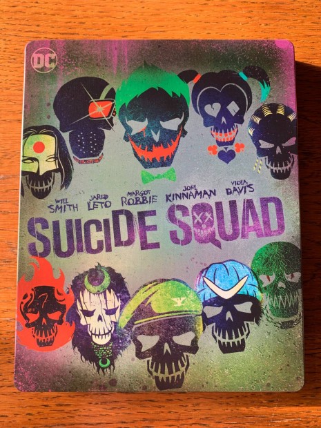 Suicide Squad 3D Bluray+Bluray steelbook film