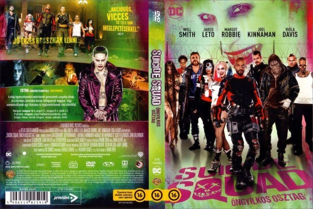 Suicide Squad ngyilkos Osztag Eredeti DVD