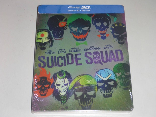 Suicide Squad-ngyilkos osztag 3D+2D-limitlt, fmdobozos vlt. (stee