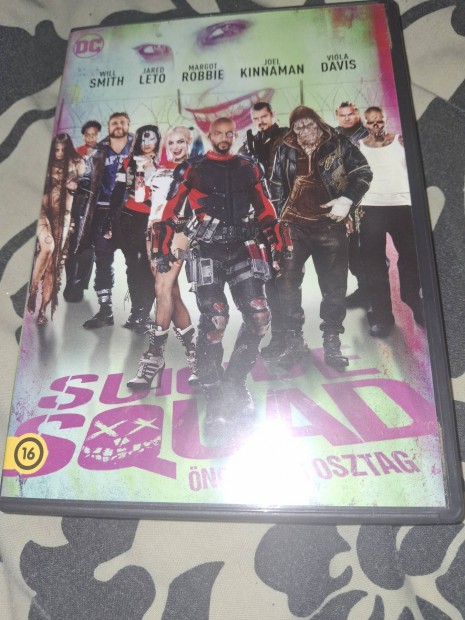 Suicide Squad ngyilkos osztag DVD Film