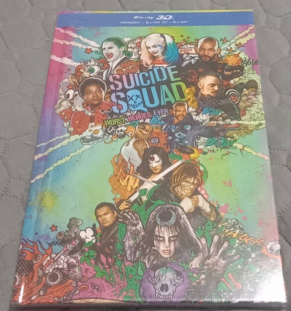 Suicide Squad - akci blu- ray - bontatlan