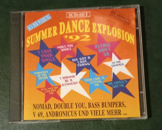 Summer Dance Explosion vlogats CD