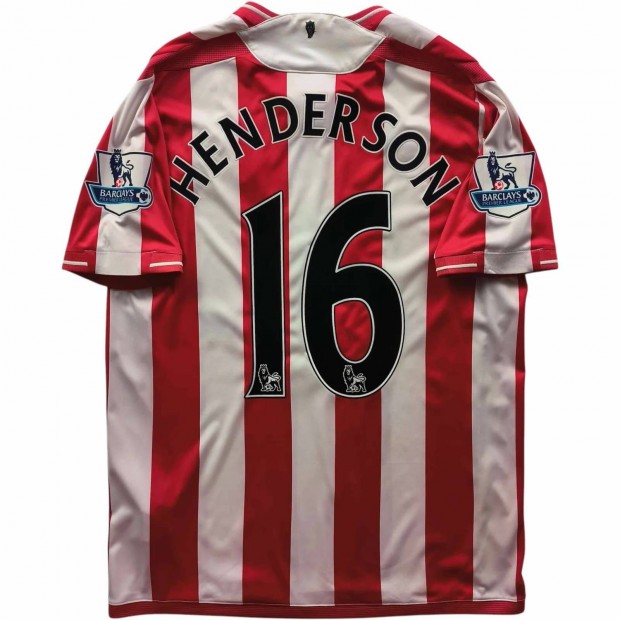 Sunderland 2009-10 Umbro hazai Jordan Henderson foci mez M-es